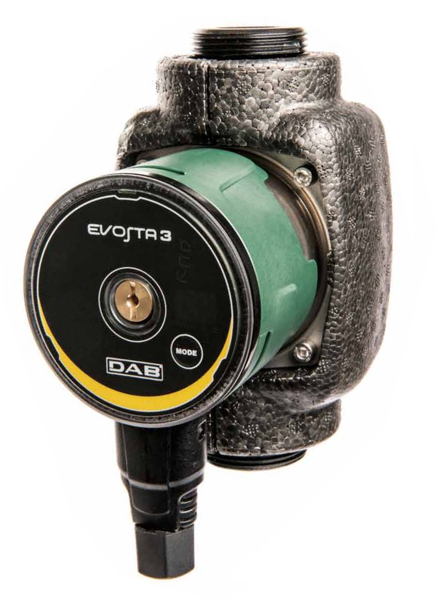 DAB Evosta 3 60/130 Circulatiepomp (CV pomp) - 3600l/h - 35W - Inbouwmaat 130 mm - Opvoerhoogte 6 m - Zeer Energiezuinig - Schroefaansluiting 1 ½ (47 mm)