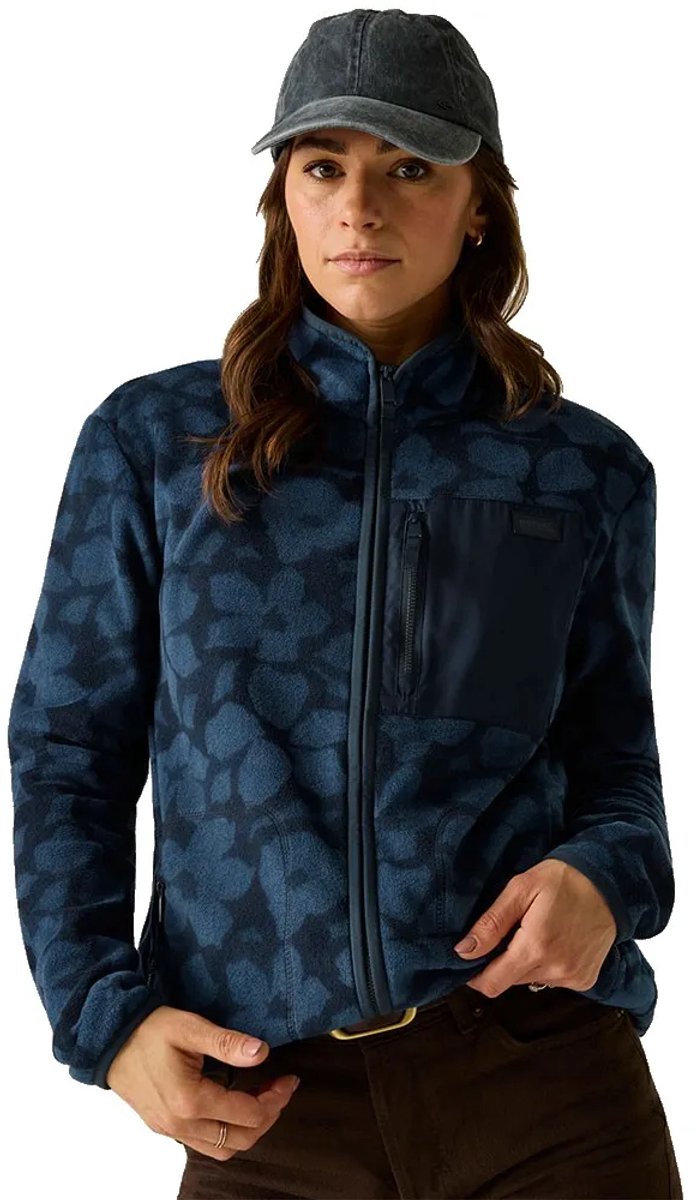 Regatta Frankie Fleece Met Volledige Rits Vrouw Marineblauw