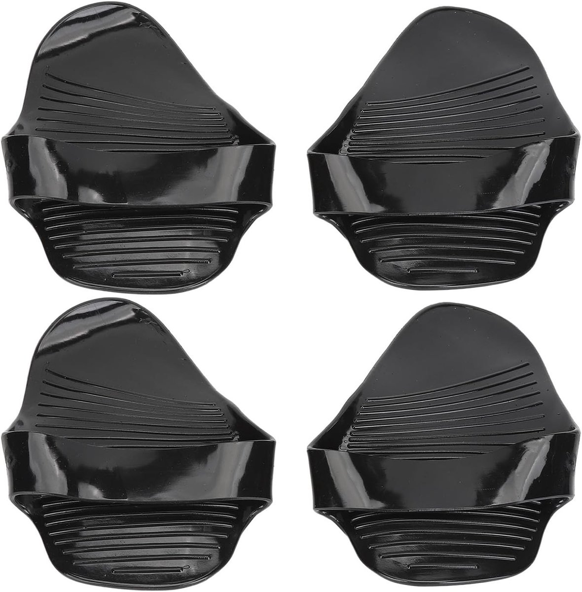 2 Paar Silicone Lifting Grip Pads voor Gewichtheffen, Antislip Handpalmbescherming voor Zweetige Handen en Verbeterde Grip tijdens Workouts