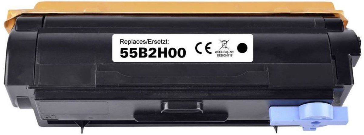 Renkforce RF-6131122 Toner Zwart – Compatibel met Lexmark 55B2H00 – 15.000 Pagina’s