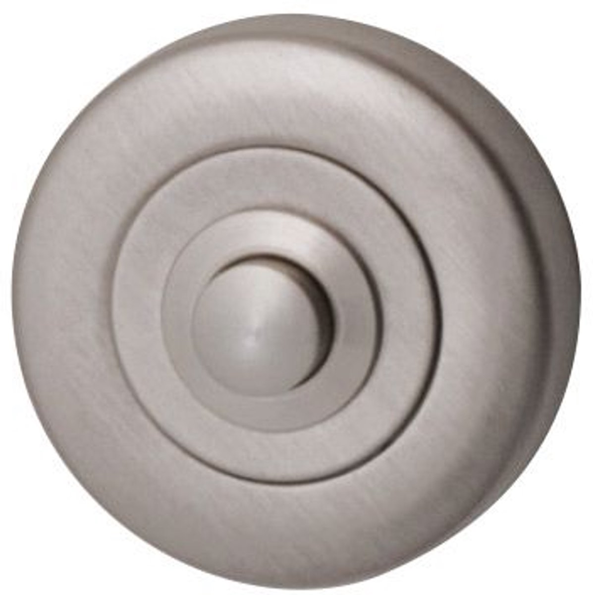 Studio Mariani Artax beldrukker rond pvd inox - 2-draads aansluiting - Volledig weersbestendig - Geschikt voor buitengebruik bij de voordeur - Opbouwmontage