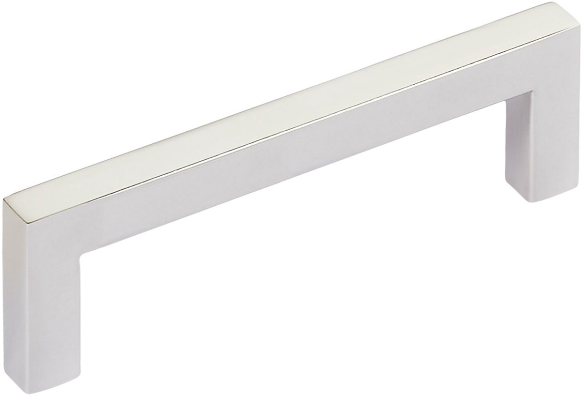 SOTECH 10 stuks Meubelgrepen E8 boorafstand 96 mm RVS SS201 gepolijst