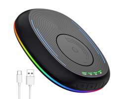 Muisbeweger - Muistrimmer - Virtuele muis - Speciale muis - Met timer - Thuis en kantoor - 5V - USB-TYPEC - ABS+PC - Zwart