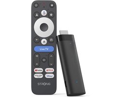 Chromekast - Google Chromecast - Chromecast voor Tv - Zwart - 9cm x 3cm x 19cm