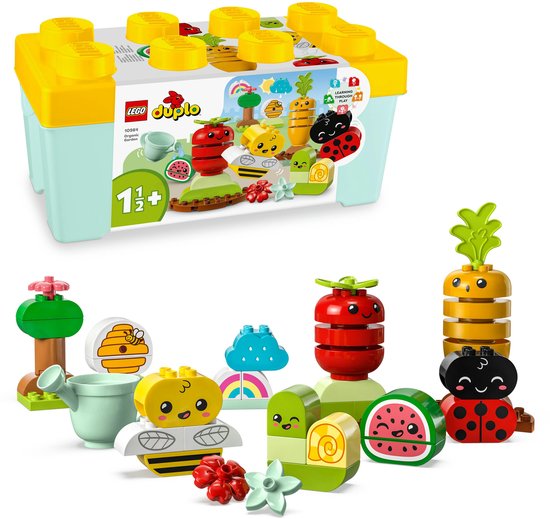 LEGO DUPLO Mijn eerste Biotuintje Voedsel Speelgoed voor Peuters vanaf 1,5 Jaar 10984