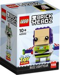 LEGO BrickHeadz verpakking met Buzz Lightyear, Toy Story logo en staande figuur.