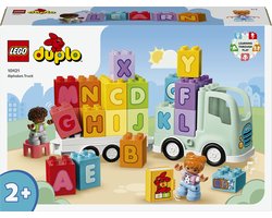 LEGO DUPLO Stad Alfabetvrachtwagen Educatief Speelgoed voor Peuters 10421