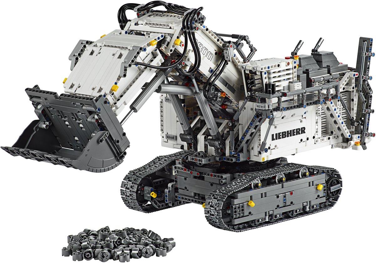 LEGO Technic Liebherr R 9800 Graafmachine 42100 — afbeelding 4