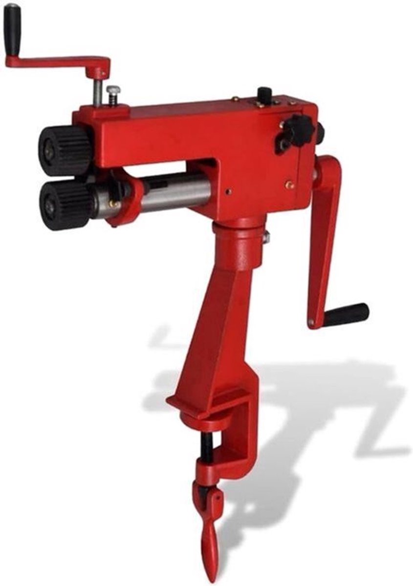 Buismachine – Buizenroller – Buisvormer – Metalen Ringverbinder – Handbediende Buissnijder – Gietijzeren Constructie – Geschikt Voor Buizen Tot 0,8 Mm