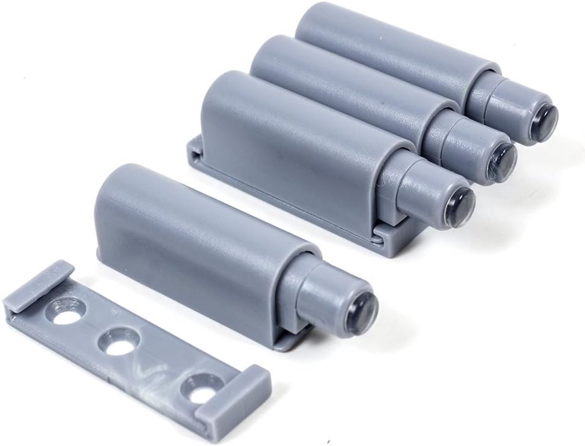 Push-open systeem demper buffer voor kastdeuren - 5 stuks, geschikt voor 42/69 mm deuren, eenvoudig te installeren, ideaal voor keukens en meubels