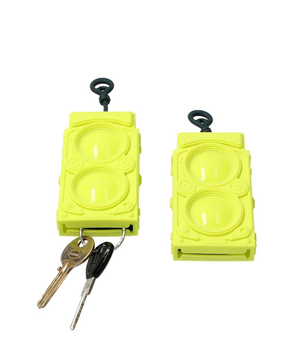 Present Time Sleutelhoes Sub Woofer 2 Stuks – Sleutelcover Radio – Groen