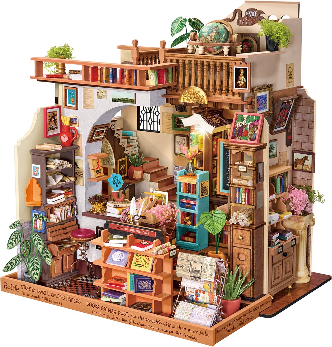 Rolife Pagestory Books - Rolife DIY Miniature House Series - DH103 - Miniatuur - Knutselen - Bouwpakket - Modelbouw