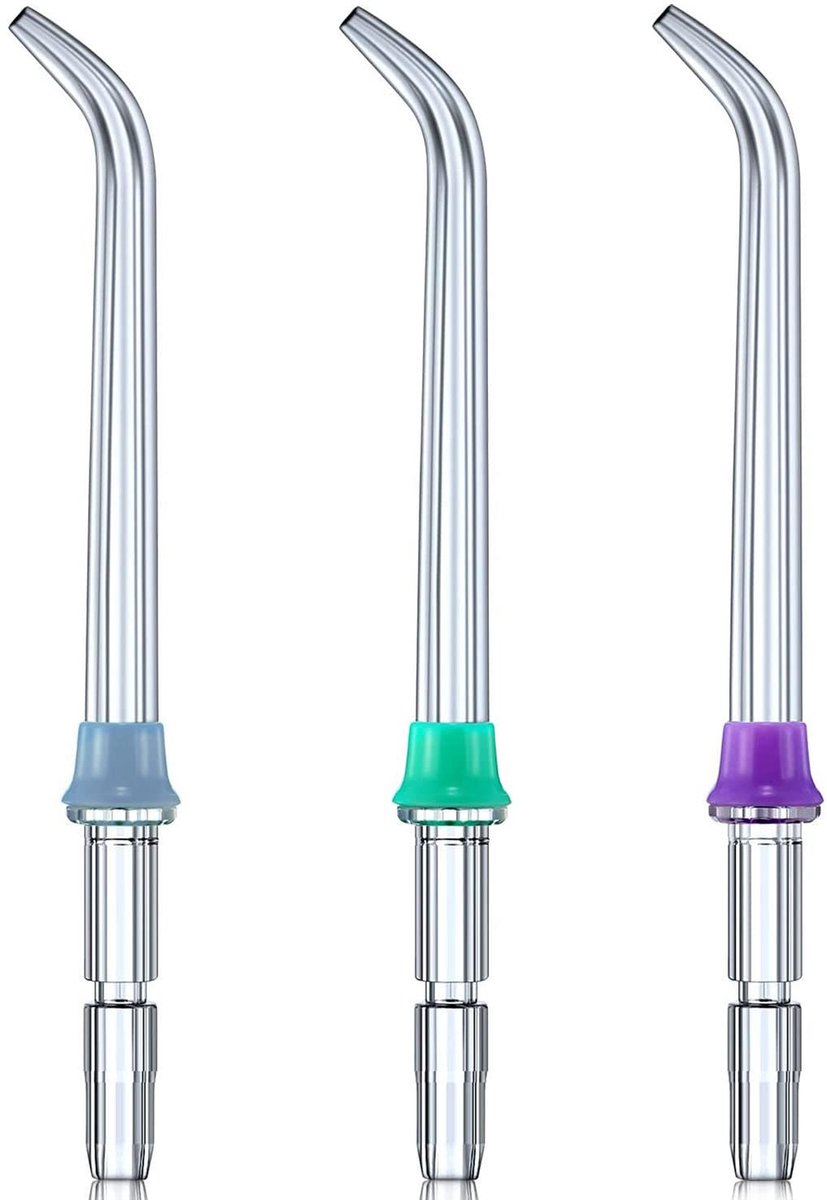 3 opzetstukken Geschikt voor Waterpik waterflosser