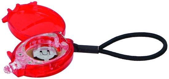 Dunlop Led-veiligheidsverlichting, rood en wit, voor nachtuitstapjes — afbeelding 3