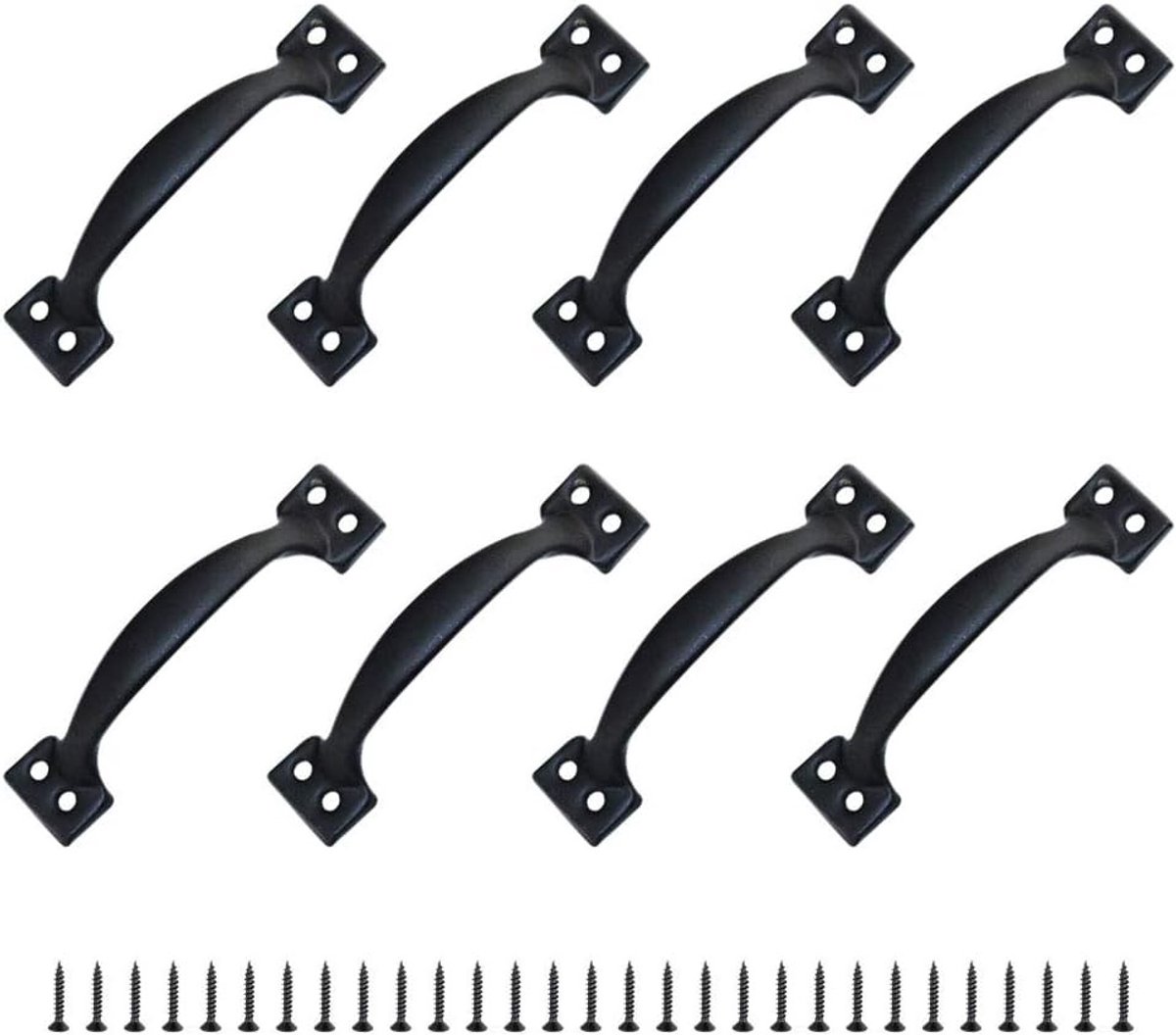 Rustieke Deurgrepen van Zinklegering voor Keuken en Tuin - 10 Stuks, 120mm, Stijlvolle Handgrepen voor Meubels