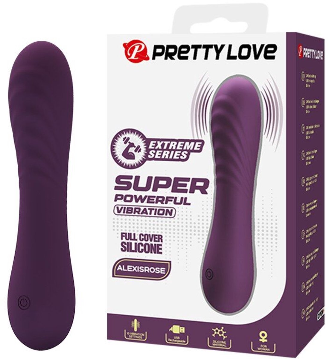 Alexisrose Oplaadbare Vibrator