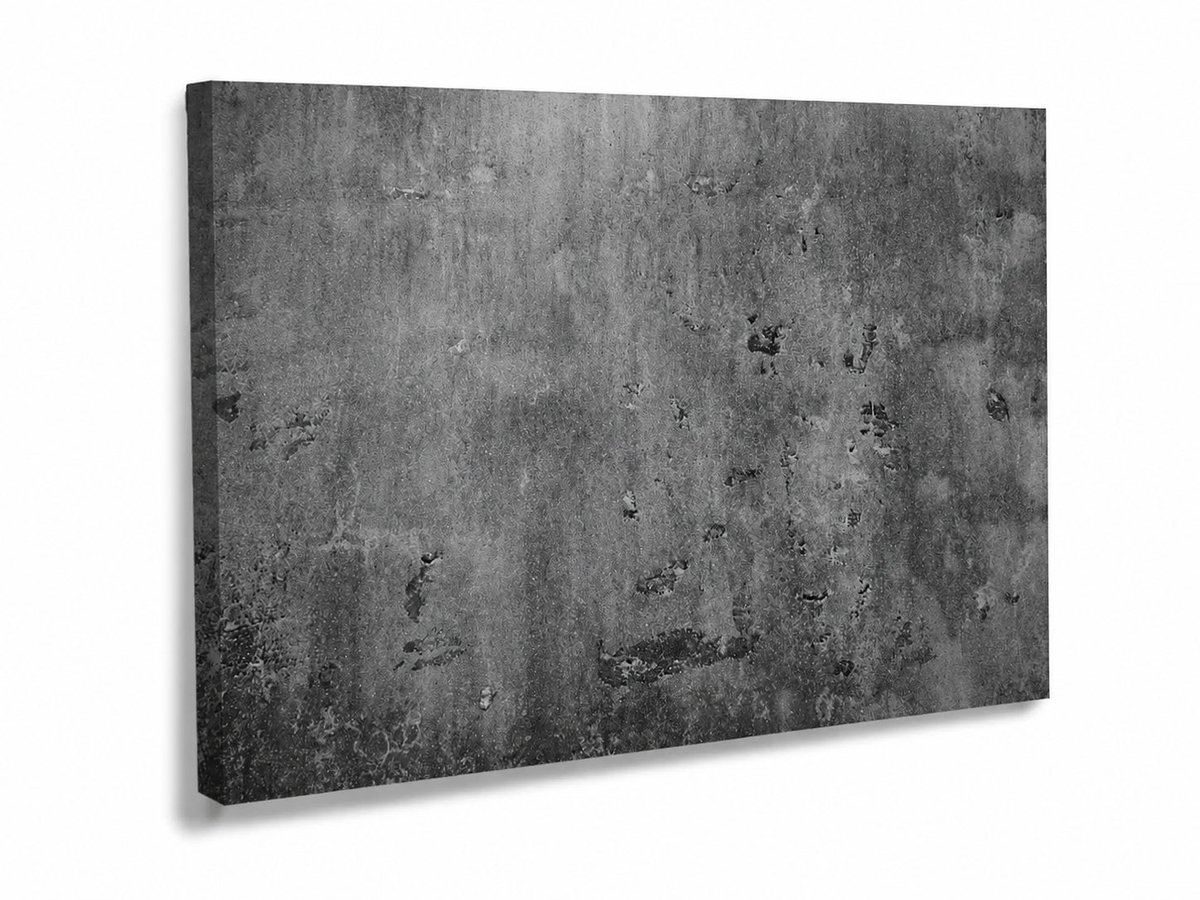 Mydesignglas Metalen Magneetborden - Whiteboard - Zonder lijst - Elk Type Magneet - Beton - 90x60cm