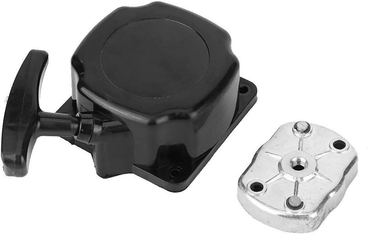 Pullstart Pawl Kit voor 47cc 49cc 50cc Pocket Dirt Bike met Handvat, Dubbele Clips en Geschikt voor Kleine Tuinmachines 40-50cc