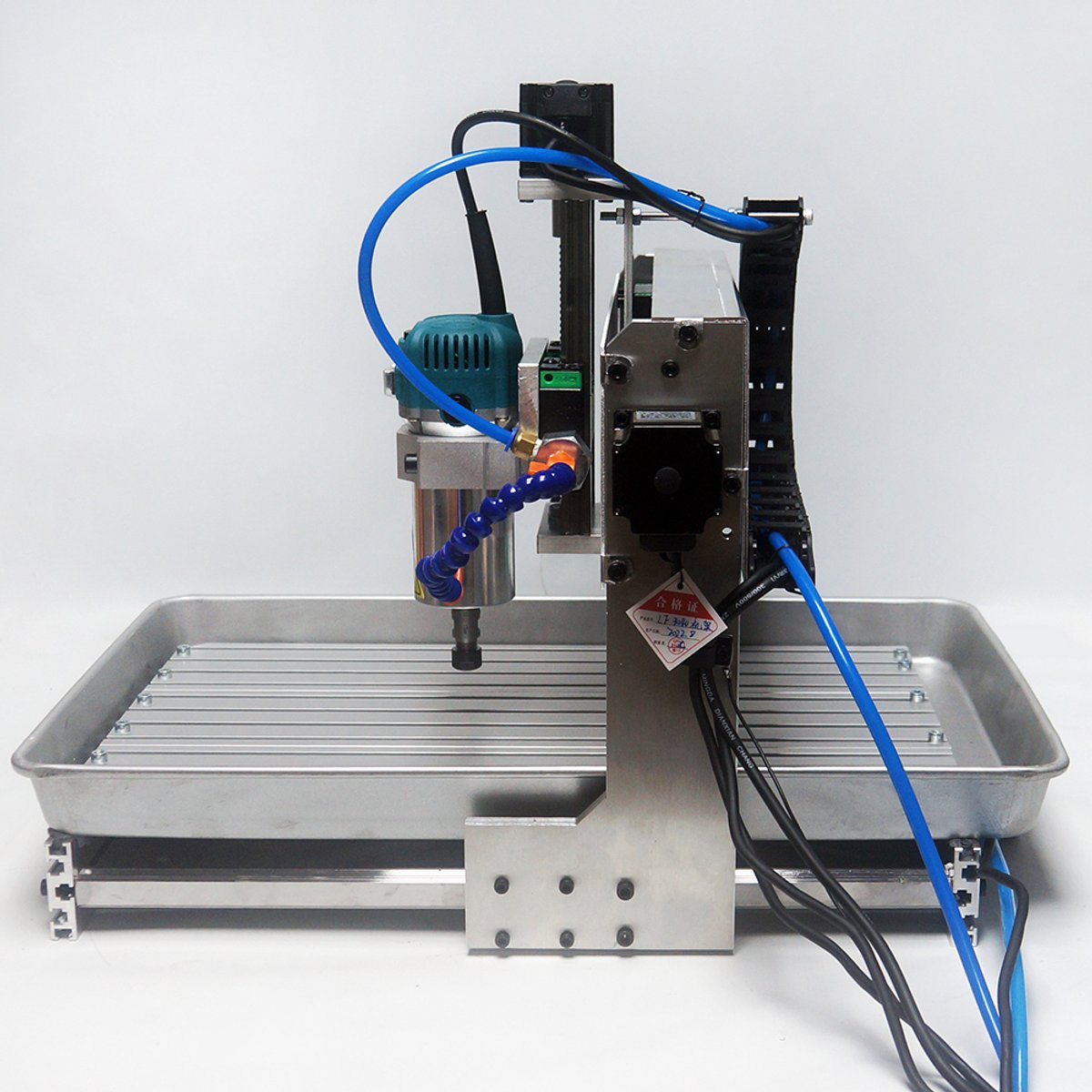 CNC Freesmachine 4 Axis Machine - 1500 W Vermogen - 200x300x100 mm Werkgebied - Aluminiumlegering T-tafel - Graveer En Boormachine