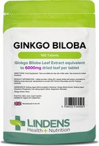 Lindens - Ginkgo Biloba 6000mg - 100 tabletten