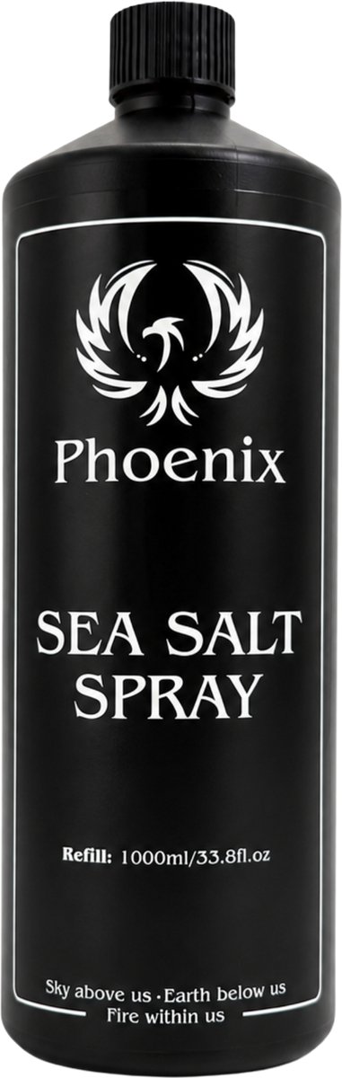 Phoenix Hair Products - Sea Salt Spray Navulling - Medium/Strong Hold - Beach Look - 1000ml
