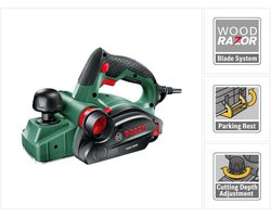 Bosch PHO 2000 Schaafmachine - op snoer - 680 Watt - Tot 2.0 mm spaandiepte