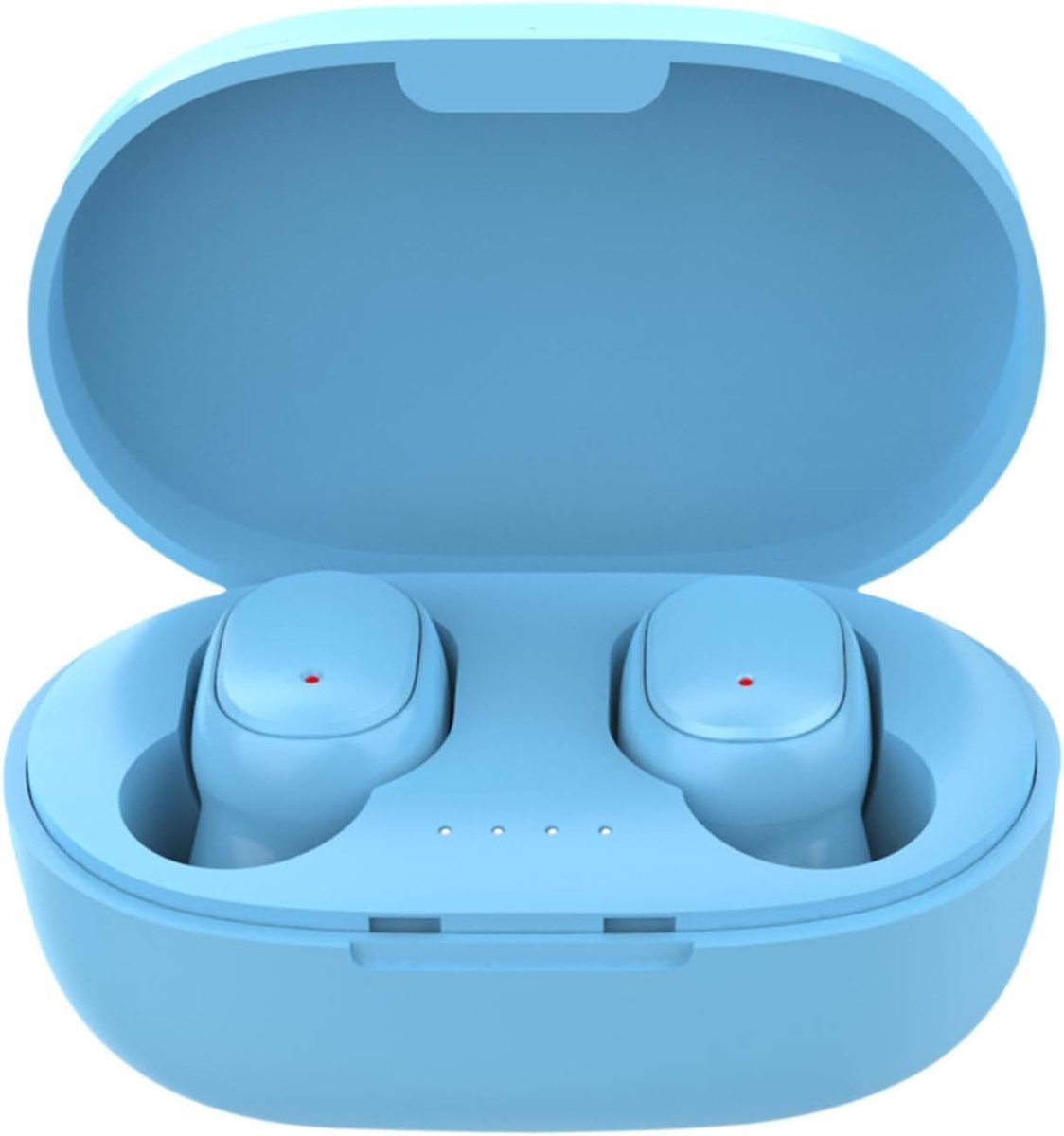 Bluetooth-hoofdtelefoon - Draadloze oordopjes - In-ear oordopjes - Headset met oordopjes, -Fi geluidskwaliteit, CVC6.0 ruisonderdrukking voor zakelijke sportreizen oordopjes (blauw)