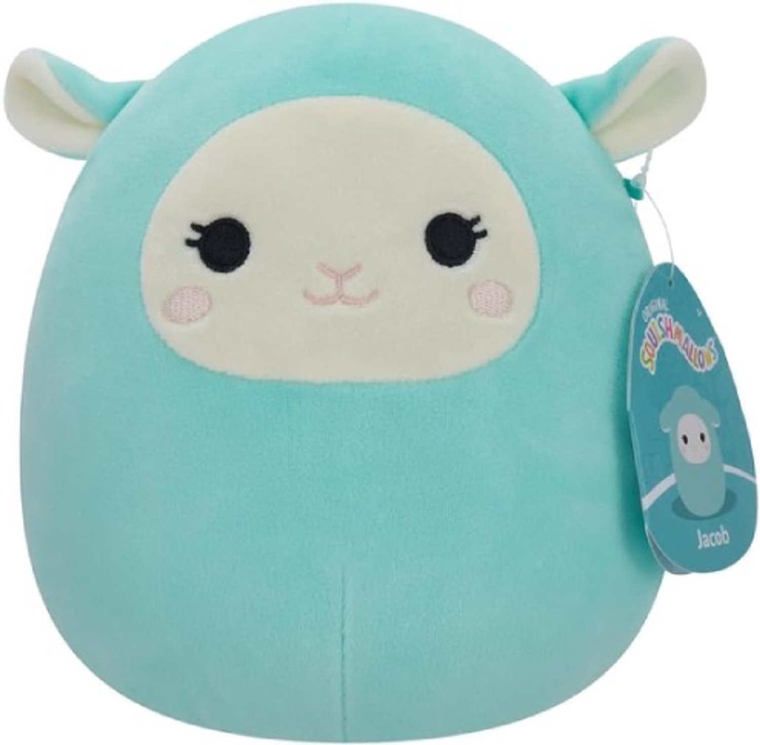 Squishmallows Jacob Blauwe Lam Pluche Knuffel 20 cm
