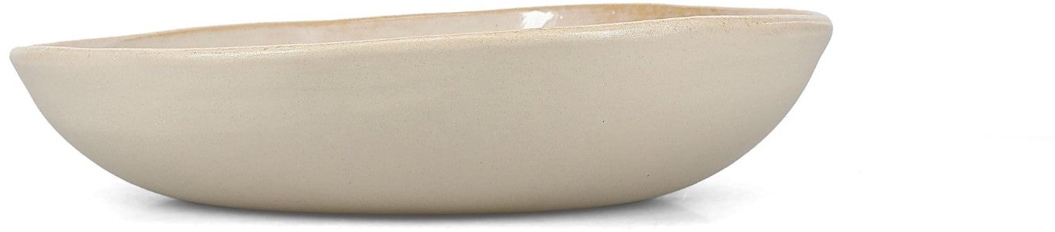 Atelier Europe - Kom 24,5xH6cm sand Saudade - Set van 2