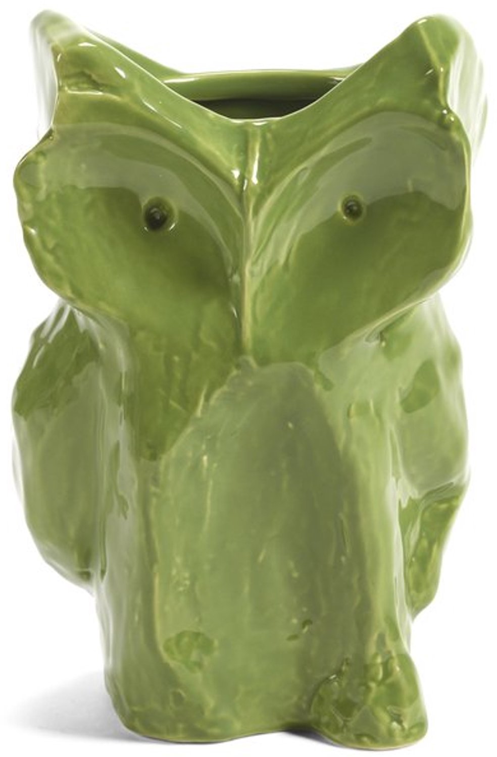 Serax Marni After Midnight uil vaas 9x8cm H12cm lichtgroen