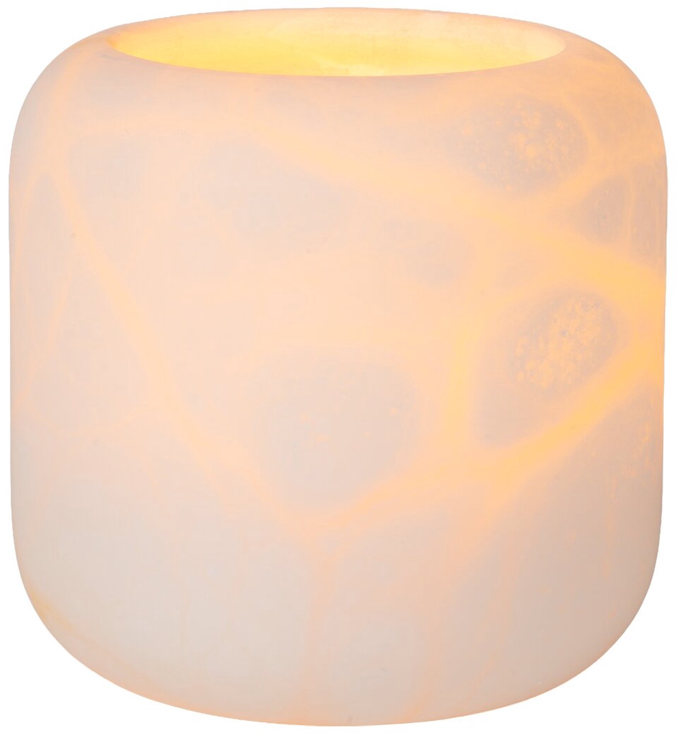 Atmooz Oxo M Theelichthouder - Waxinelichthouder - Natuurlijk Design Windlicht - Beige - Luxe Interieurdecoratie - Naturel