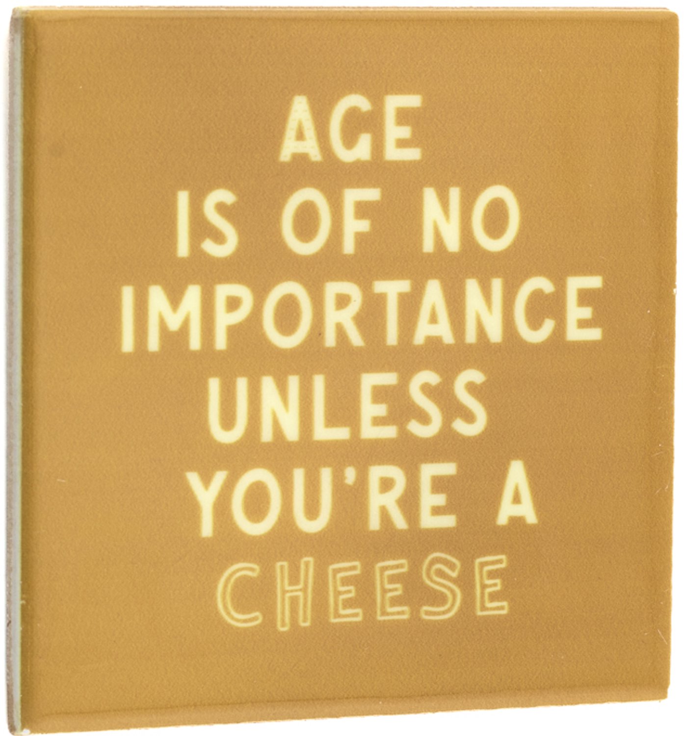 Tegeltje Age is of no importance