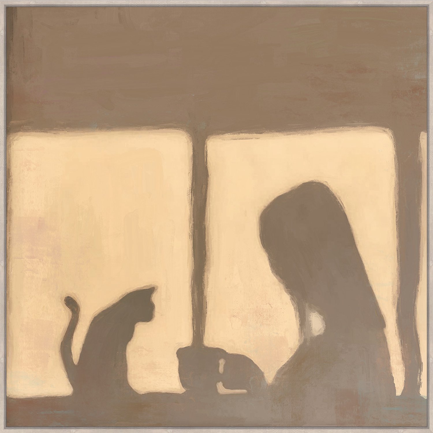 Schilderij 70x70cm Ombra