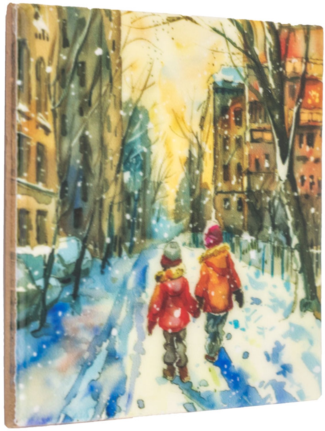 Tegeltje Sneeuw kinderen