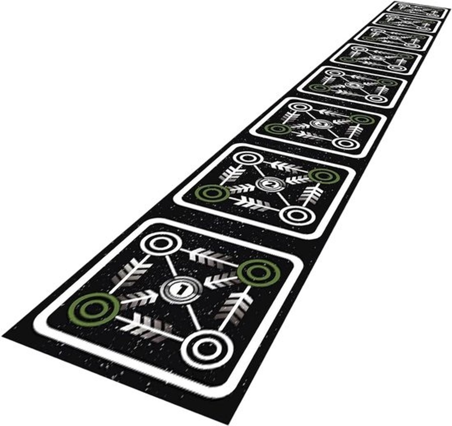 Voetbaltrainingsmat - Agilityladder - Voor voetenwerktraining - Antislipbodemcontact - 36 meter - Niet gespecificeerd