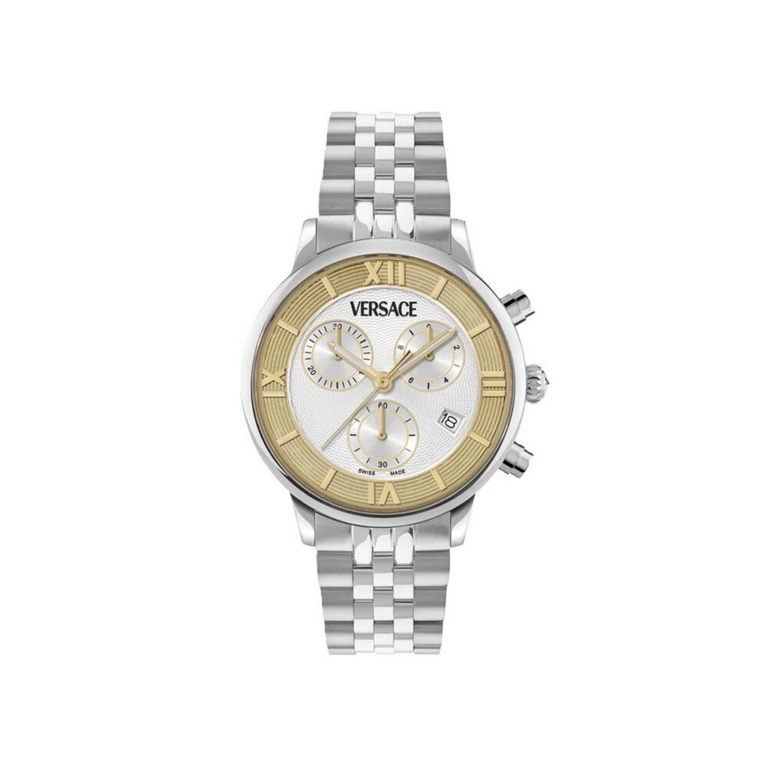 Versace - VEKFA0225 - Polshorloge - Dames - Kwarts - Classic Round