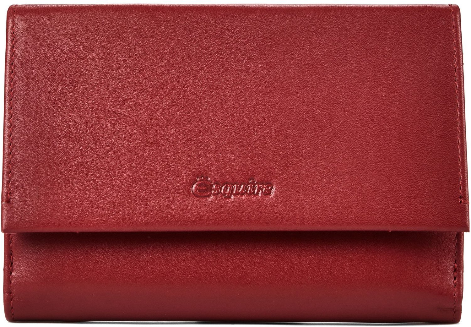 Esquire Silk Portemonnee RFID-bescherming Leder 13.5 cm - Dames - Horizontaal - rot