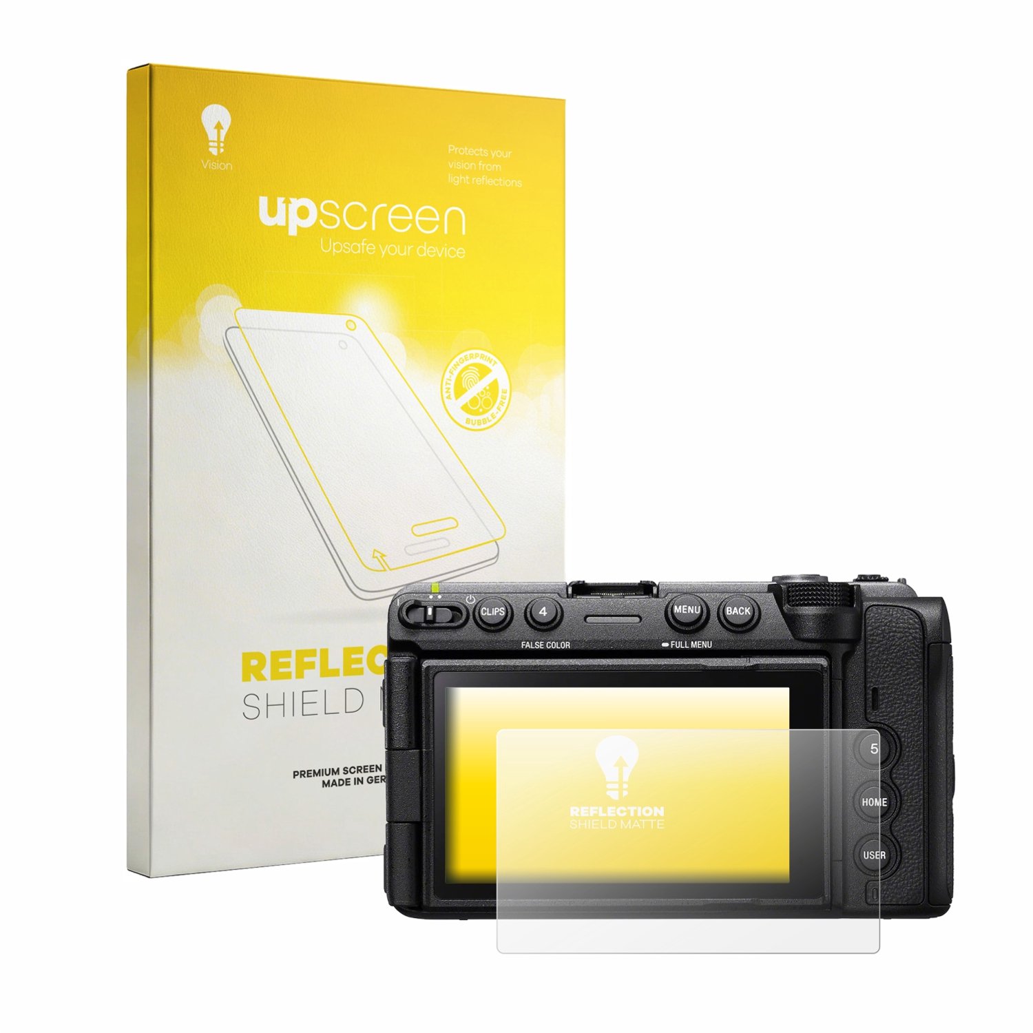 upscreen - Screenprotector voor Sony Cinema Line FX5 - Folie Beschermfolie anti glare matte