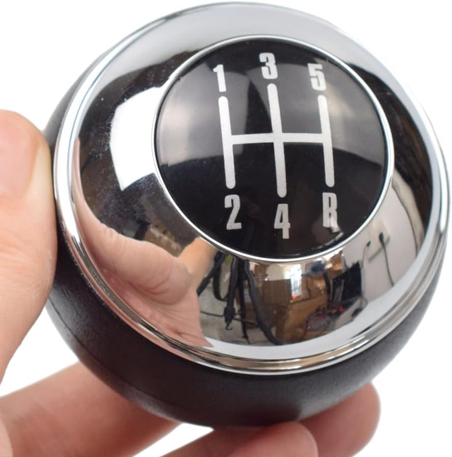 Versnellingsschakelkop accessoires, handvat positie, auto versnellingsknop versnelling handbal mini-versie, Geschikt voor R50 R52 R53， Er zijn vijf versnellingen.