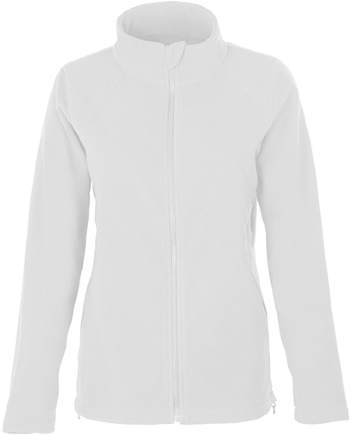 HRM Women´s Full- Zip Fleece Jacket HRM1202 - White - L