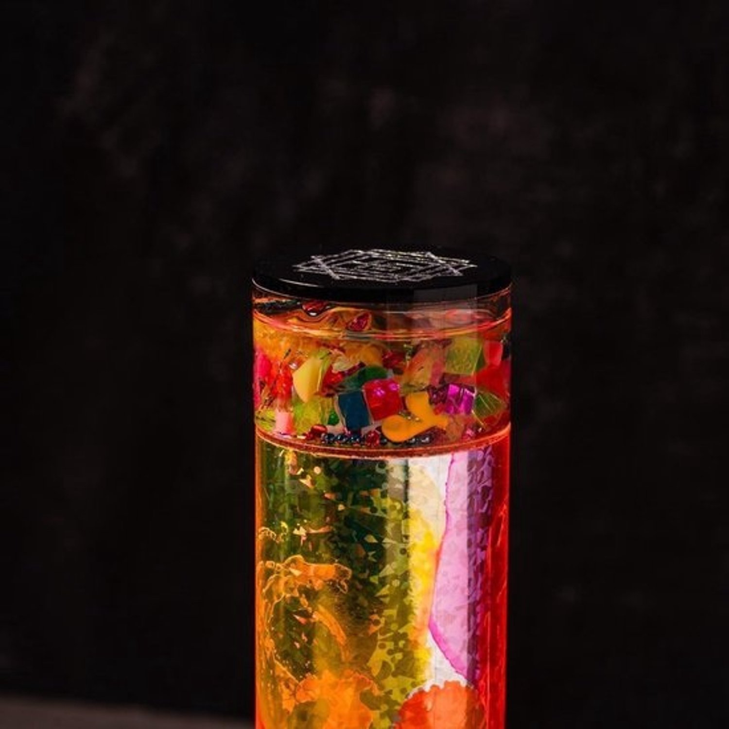 Caleidoscoop - Surrealistisch object - Visuele verwondering - Handgemaakt - in Japan - 14.3 cm - Neonkleuren