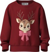 NAME IT - NMFVERTRUD LS NREG SWEAT BRU Meisjes Trui