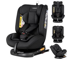 Cabino Luna Autostoel i-Size – 360° Draaibaar – Isofix – Groep 0/1/2/3 – 40 tot 150 cm – Zwart