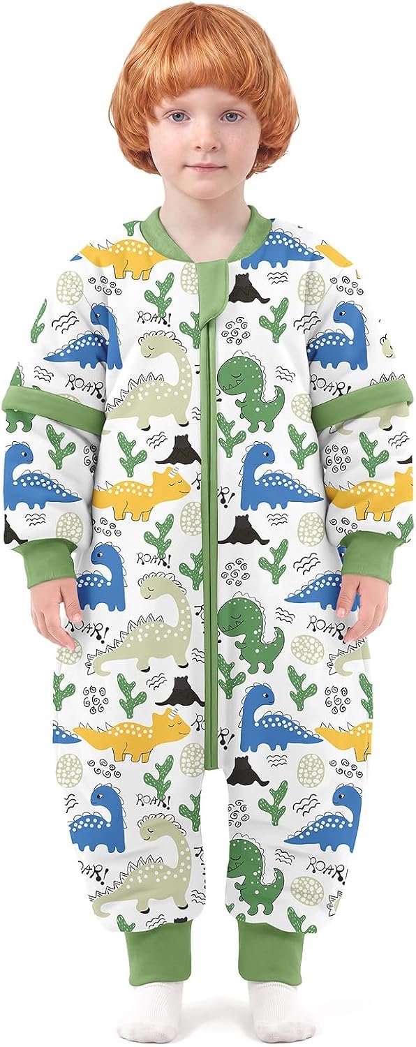 Babyslaapzak Met Pijpen 95-105 Cm - 3,5 Tog - Verwijderbare Mouwen - Geschikt Voor Voorjaar, Herfst En Winter - m-winkel
