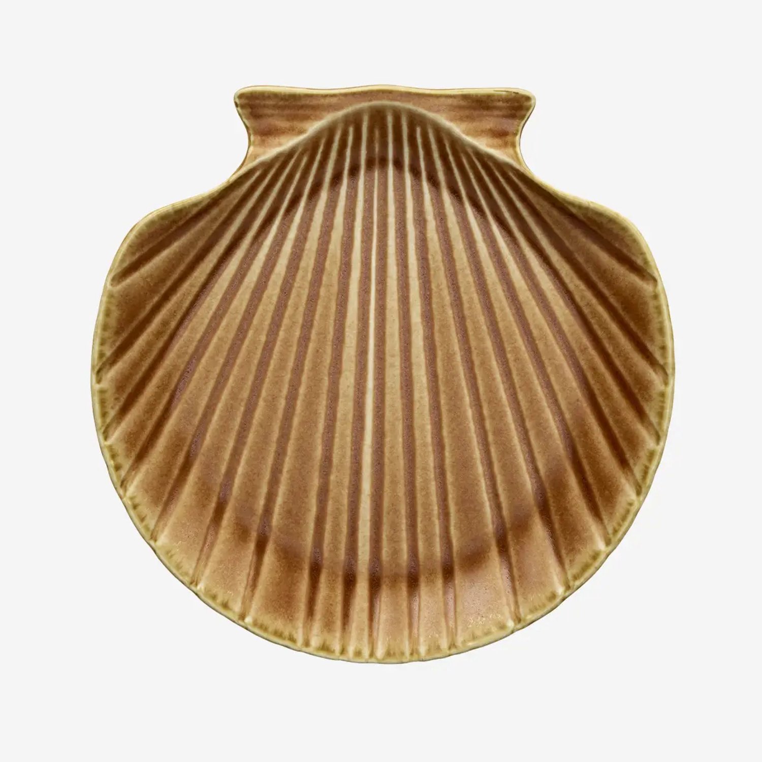 Madam Stoltz Schelp Schaaltje – Oranje – Keramiek – Ø20 cm