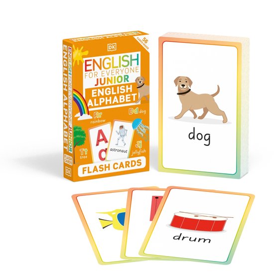 DK English for Everyone Junior- English for Everyone Junior English Alphabet Flash Cards
