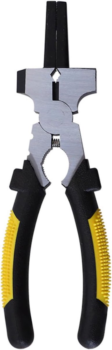 Professionele Lassen Tang - Multifunctioneel Gereedschap - Metaal Bewerken - Roestwerende Afwerking - 7 Inch - Grijs