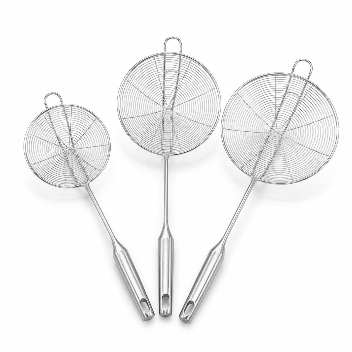 My Green Deal - RVS Skimmerlepel set van 3