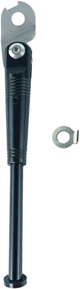Vouwfiets Voetsteun - Fietsstandaard Kickstand - Fiets Stabiliseren - Lichtgewicht Aluminium - 14 16 20 inch - Zwart