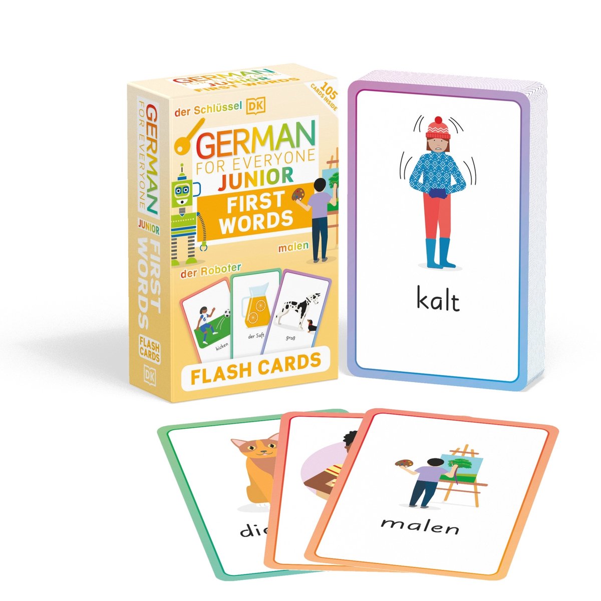 German For Everyone Junior First Words Flash Cards